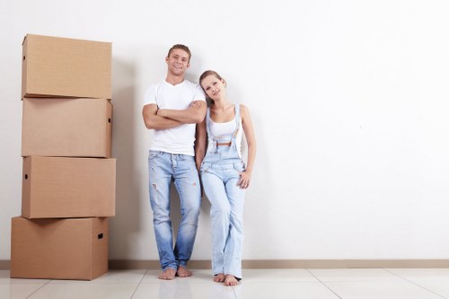 Office relocation team planning a business move in Hackney
