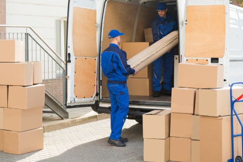 Professional office removals planning in Hackney