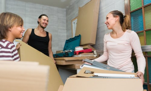 Professional removal team handling a home move in Hackney