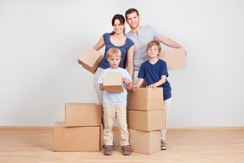 Professional removal team handling a home move in Hackney