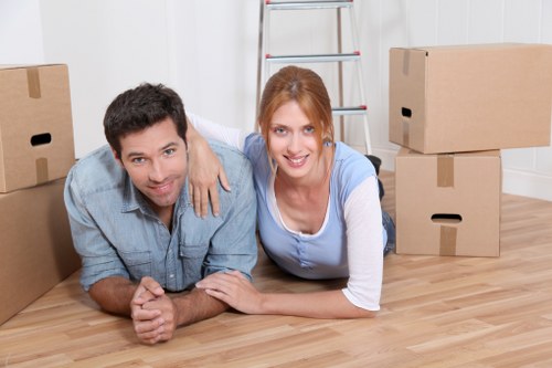 Careful moving preparation for a removal van service in Hackney