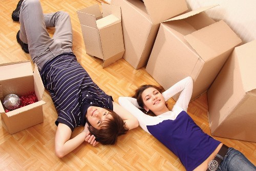 Donation-ready furniture and reusable household items prepared for charity partnership
